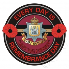 East Surrey Regiment Remembrance Day Sticker